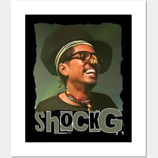 Shock G Vintage Retro Posters and Art